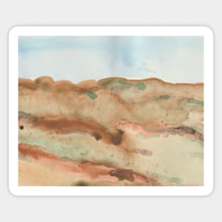 Flinders Ranges, from memory Sticker